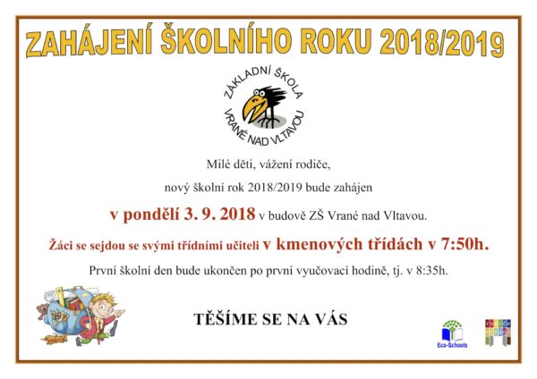 Slovo ředitelky k zahájení nového školního roku
