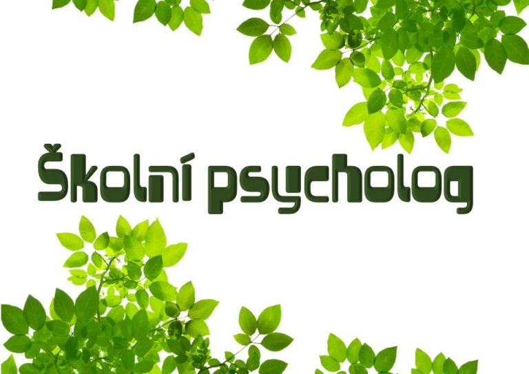 Kontakt na školní psycholožku