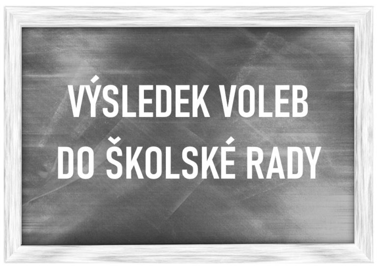 Výsledek 2. kola voleb do školské rady z řad zákonných zástupců pro období 2020-2023