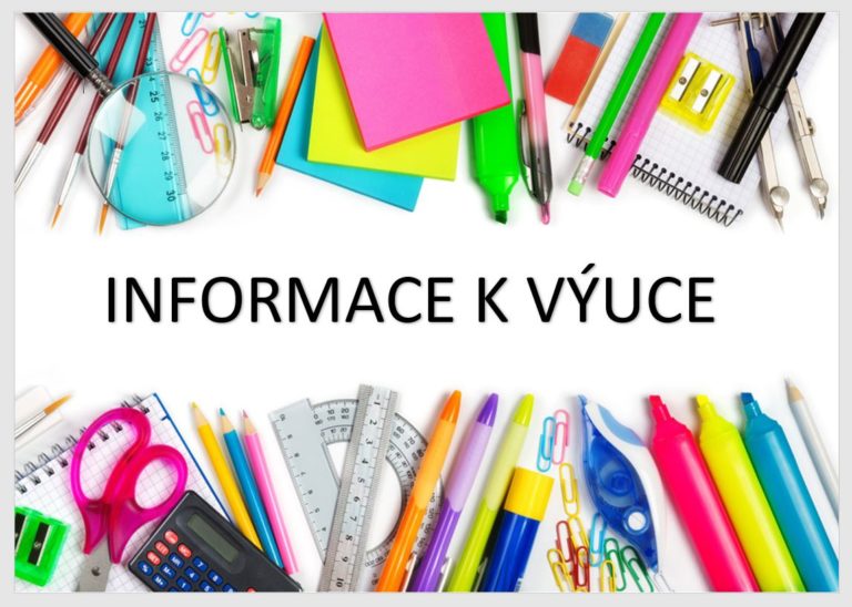 Informace k výuce do 28. února 2021