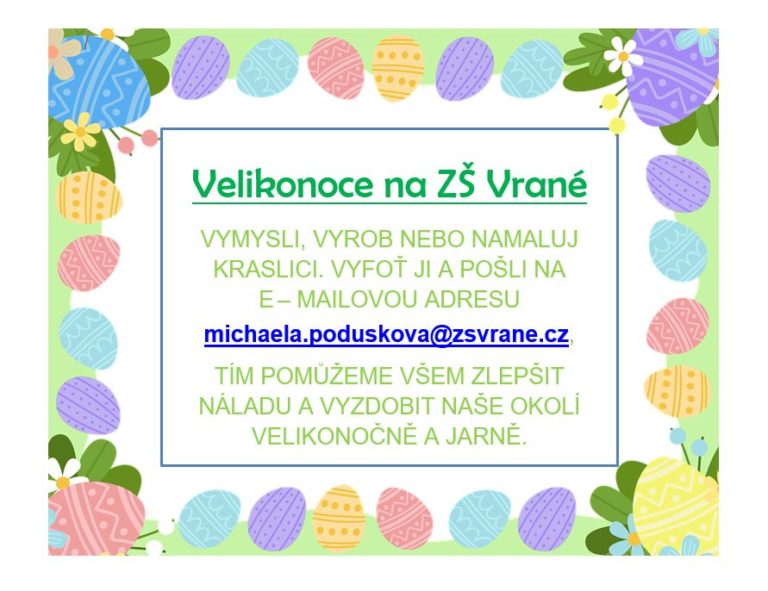 Velikonoce na ZŠ Vrané nad Vltavou