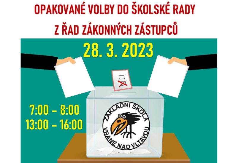 Výsledek voleb do školské rady z řad zákonných zástupců a vyhlášení opakovaných voleb do školské rady