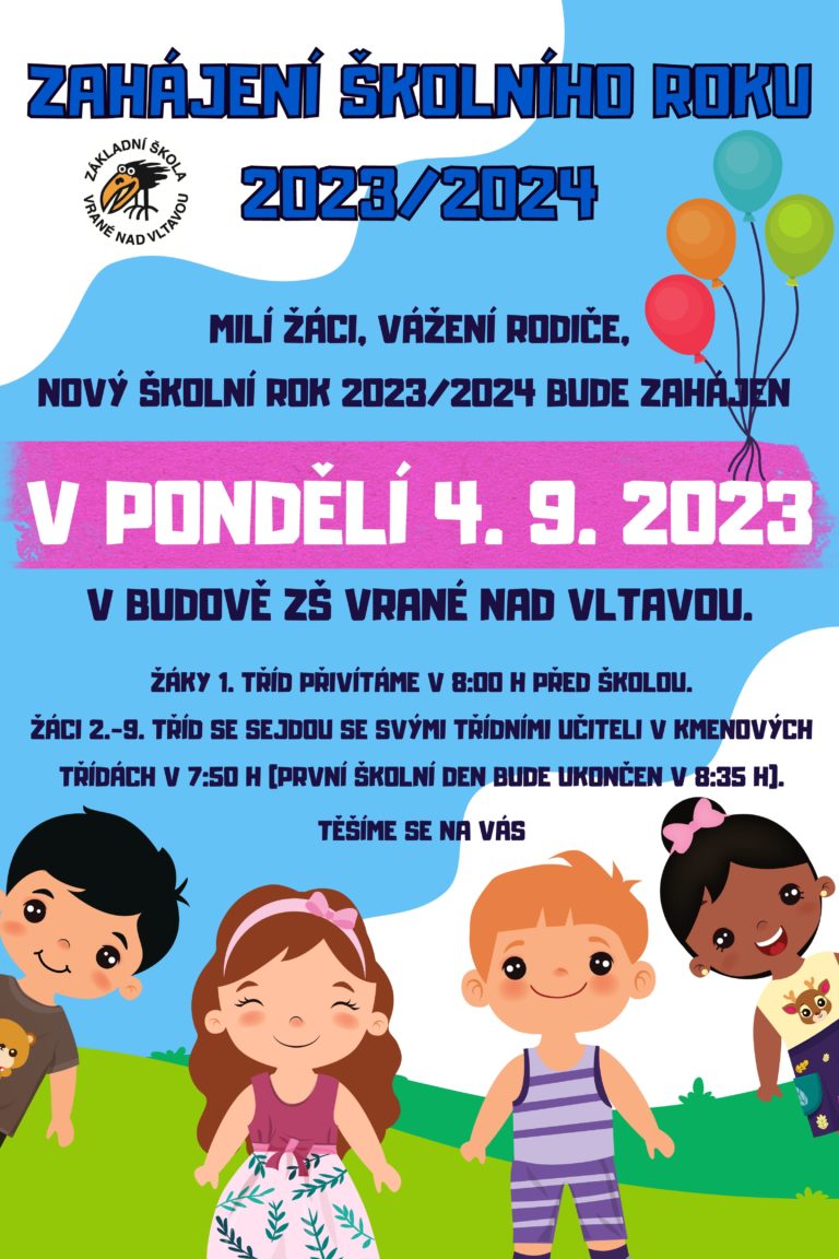 Zahájení školního roku 2023/2024