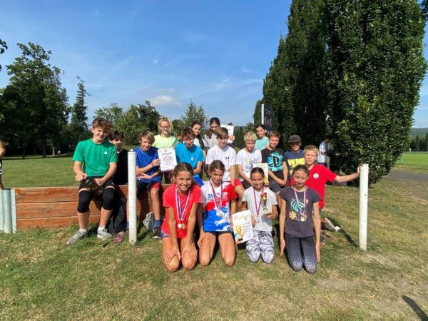 Okresní kolo přespolního běhu v Dobřichovicích