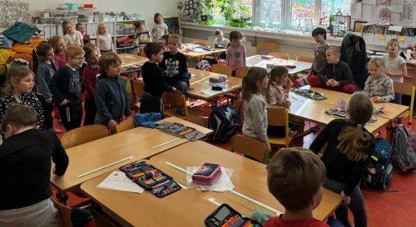 Návštěva předškoláků ve škole