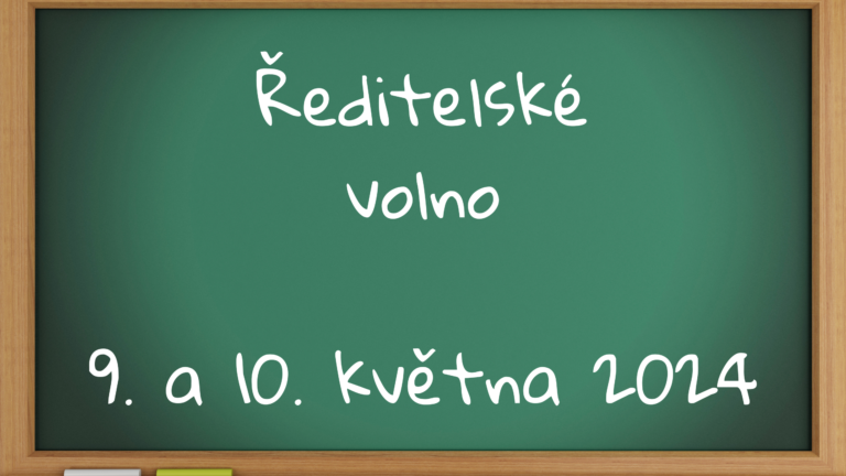 Ředitelské volno